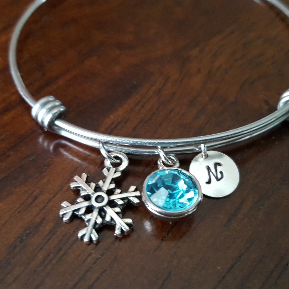 Snowflake Stainless Steel Bracelet